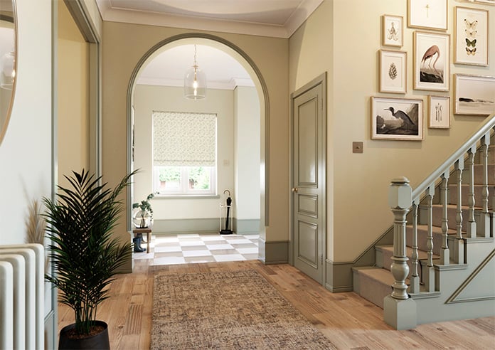 Laura Ashley Willow Leaf, Hedgerow - Twist&Fit Roman Blind - Image 7